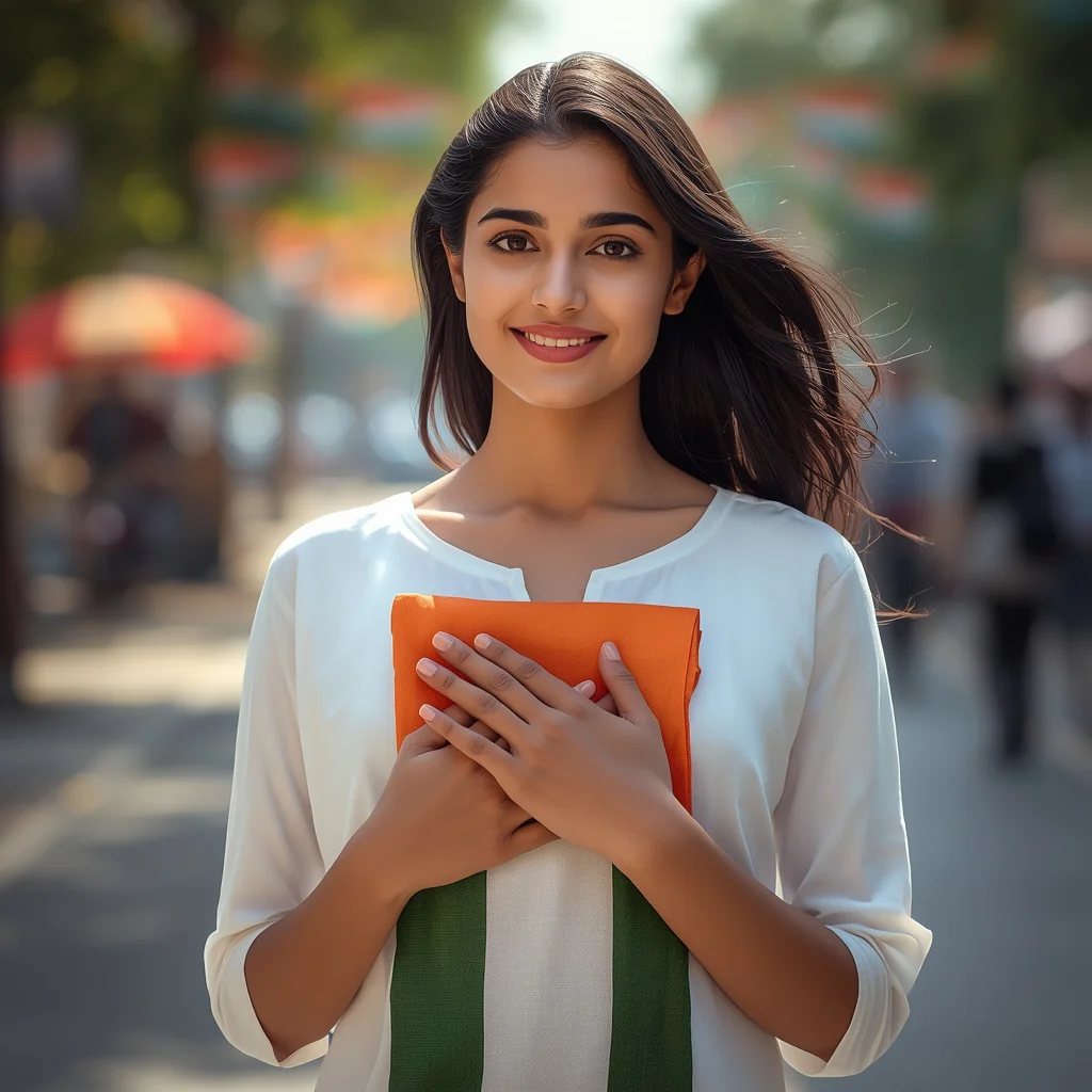 Proud Tricolor Display | trending 15 august prompt instagram